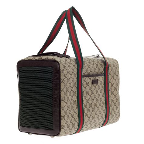 gucci pet collection|gucci pet carrier for sale.